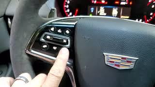 Accessing hidden performance modes menus Cadillac ATS-V & CTS-V