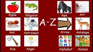 Expand Your Vocabulary: A-Z Word Journey |Learn English from A to Z with Pictures | Kids Videos