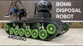 Arduino Bluetooth Bomb Disposal Robot in ACTION