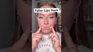 Makeup Tips for beginners How to get Fuller Lips with this Quick hack in seconds #lipstickhacks