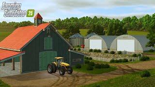 BUILDING A FARM IN FS25! FARMING SIMULATOR 25 TIMELAPSE