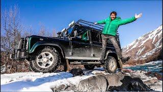 Капсула времени из Чечни Land Rover Defender с пробегом 10 000 км