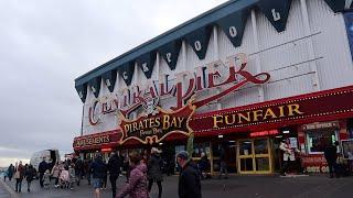 Blackpool Central Pier Attractions Tour | Living in UK | Hannah Edia