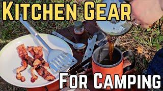 Compact Camp Kitchen!!! - What Camping Kitchen Gear to Bring