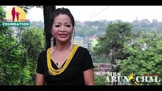 Tania Ampung Taj - TOP 18 FINALISTS –MRS ARUNACHAL 2019