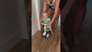 New tricycle  #stella #baby #momlife #funny #shorts #fyp