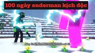 Tóm Tắt 100 Ngày || Enderman kịch độc