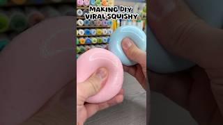 Making Diy viral squishy!? #squishy #fidget #papercraft #cutecrafts #crafts #craft #cute #diy  ￼
