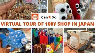 Japan's 100 Yen Shop Can Do | Virtual Tour of 100 Yen Shop in Japan - 4K