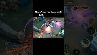 Argus 5 passive in 1 sec.  #argus #mobilelegends #mlbb
