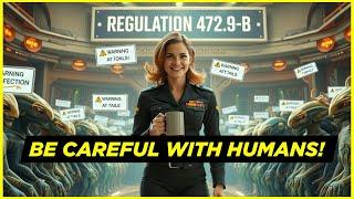 Why Only Humans Must Wear Warning Labels on Alien Worlds | Sci-Fi Story | HFY