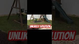 DIY Swing Set Mat Idea (For Home Playground) #swingset #playground