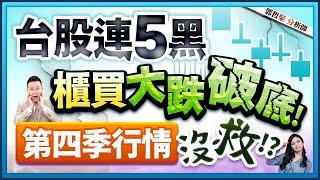 【台股連5黑 櫃買大跌破底 第四季行情沒救!?】2024.11.18(字幕版)