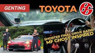 Toyota 86 GT With 4.875 Final Drive | On Genting With Ivan | MF Ghost Inspired | YS Khong Driving