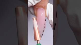 Polygel nail shaping
