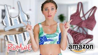 Cheap BIKINI Try On Haul | Romwe, Amazon, Target, Walmart, & Cupshe