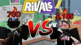 #1 WINSTREAK PLAYER VS THE LEGENDARY @Viecti... (Roblox Rivals)