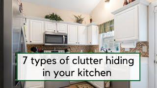 Easy Kitchen Decluttering Ideas to Declutter Now | Simplify Your Kitchen