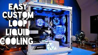 Corsair HydroX Liquid Cooling Kit explored and installed