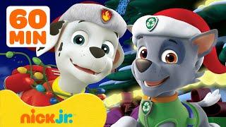 Paw Patrol | ¡Los cachorros de PAW Patrol celebran la Navidad!  1 hora | Nick Jr. en Español