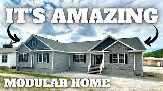 TOTALLY WORTH the TRIP to tour this NEW AMAZING modular home! Prefab House Tour