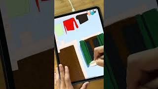Procreate easy tutorial #procreatetutorials #procreate #beginnerarttips
