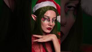 Christmas Elf  #makeupartist #shorts #shortsmakeup #shortsvideo #makeuptransformation