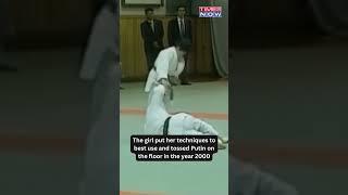 Watch! When The Little Girl Tossed Black Belt Russian President Vladimir Putin In Old Video