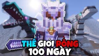 Hành Trình Sinh Tồn 100 Ngày Thế Giới Rồng Trong Minecraft Siêu Khó [FULL MOVIE]