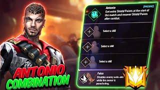 HOW TO ANTONIO CHARACTER SKILL COMBINATION 2024 | BR RANK BEST CHARACTER COMBINATION IN FREE FIRE