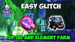 Aberration OP GLITCH | How To get 1000s of OIL and ELEMENT ORE Easy in ARK Ascended