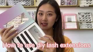 How to use segmented lashes