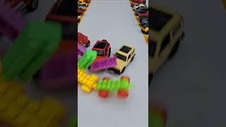 Bronco Jeep Vs Lada Car And Train #automobile #police #hotwheels