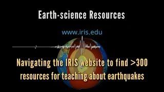 100s of RESOURCES for EARTH SCIENCE & EARTHQUAKES--Tutorial