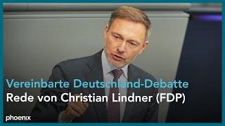 Rede von Christian Lindner zur Situation in Deutschland am 11.02.25