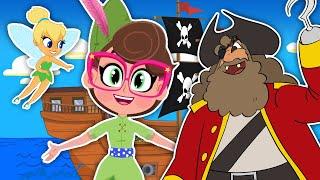 Peter Pan (Ms. Booksy)  NEVERLAND ADVENTURE  Cool School Cartoons for Kids