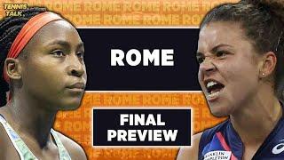 Gauff vs Paolini | WTA Rome 2025 Final | Tennis Talk Preview