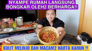 SAMPAI RUMAH LANGSUNG BONGKAR OLEH2 HARTA KARUN BERHARGA!! KULIT MLINJO DAN MACAM2 HARTA KARUN!