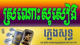 ស្រណោះសូសៀង​ ភ្លេងសុទ្ធ|-Sronos Soseng|Romvong Angkor Khmer Karaoke Version Pleng Sot_ Sao Sinoeurn