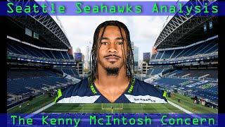 What can the Seattle Seahawks do about Kenny McIntosh's struggles in pass protection?