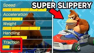 How bad is NO TRACTION / GRIP in Mario Kart 8 Deluxe?