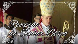 Recepção de Mons. Pio Espina no Seminário Seráfico São Boaventura