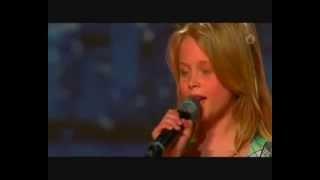 Zara Larson 10 year old Sweden girl in Europe's Got Talent   amazing voice   2008