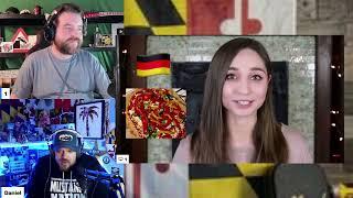 Americans React To "17 False Friend Words in German & English - Feli From Germany"