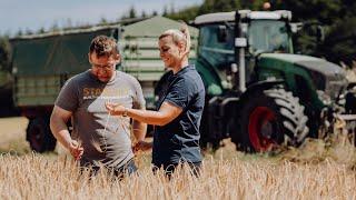 Syngenta Seeds | Ernte der Hybridgerste im Hochtaunuskreis | Dritter Besuch der Bierwirtz GbR