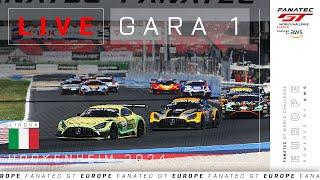 LIVE I Gara 1 I Hockenheim I Fanatec GT Europe  2024 (Italian)