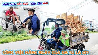 EM TÚ MIỆT MÀI VỚI CÔNG VIỆC MỖI NGÀY: GIÚP ĐỠ ĐÔI VỢ CHỒNG KHUYẾT TẬT BÁN VÉ SỐ VƯỢT NGHỊCH CẢNH