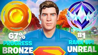 Unranked to UNREAL Solo Ranked Speedrun (Chapter 6 Season 3)