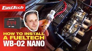 How to install a FuelTech WB-O2 Nano!