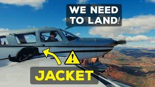 Jacket SUCKED Out Plane Door - This Flight Could Have Ended Badly